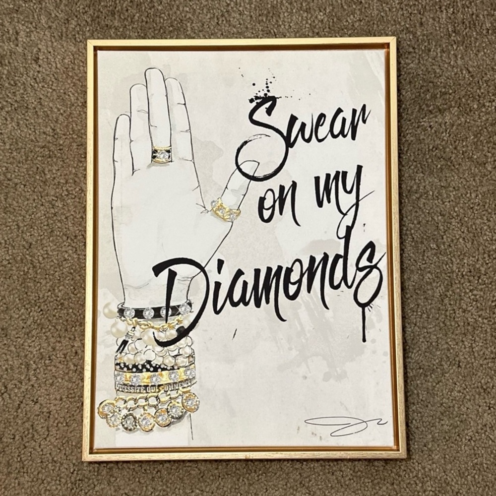 Elegant Gold and Black Wall Art